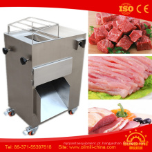 Forno de carne automática congelada quente da máquina de corte da carne do potenciômetro
